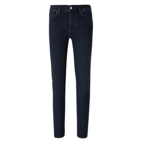 Acne Flex Basement Jeans Dark  Indigo Blue Mid Rise Denim Skinny size 28 Tall - Picture 2 of 14